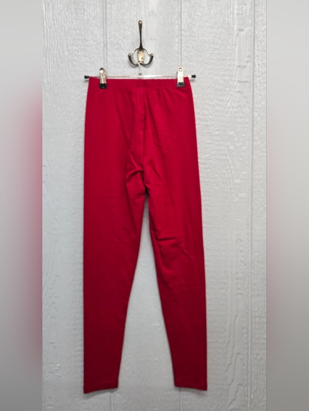 New Small Zenana Outfitters Bright Red Stretch Leggings
